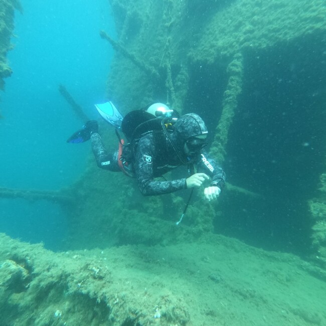 Scuba diving site Scuba diving site