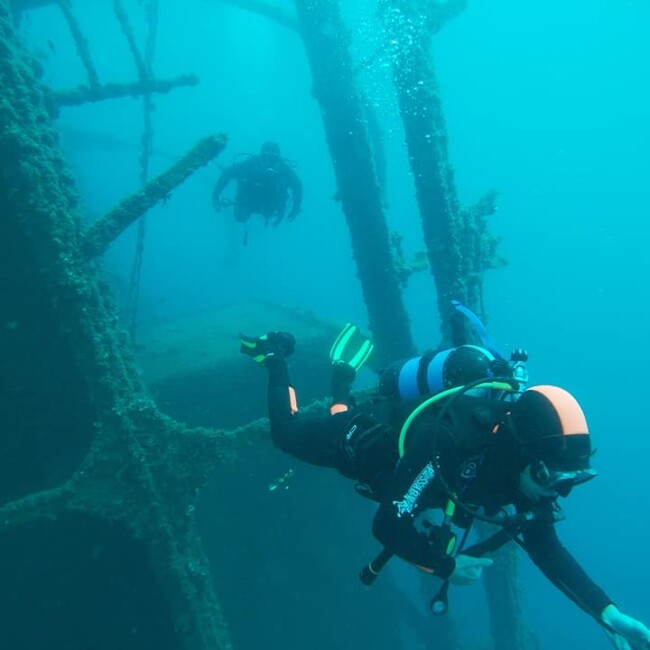 Scuba diving site Scuba diving site