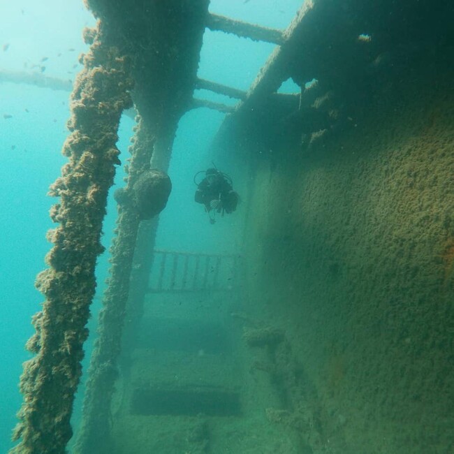 Scuba diving site Scuba diving site